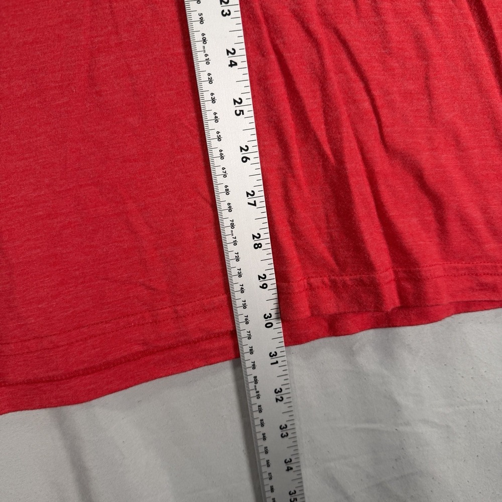 Homage Ohio State Buckeyes Shirt Mens XL (Fits Large) Red The Shoe Soft Stadium - Picture 7 of 8